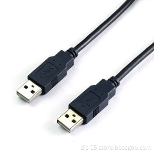 USB AM to AM Cable, RoHS-compliant, High Speed, Good Quality and Favorable Price